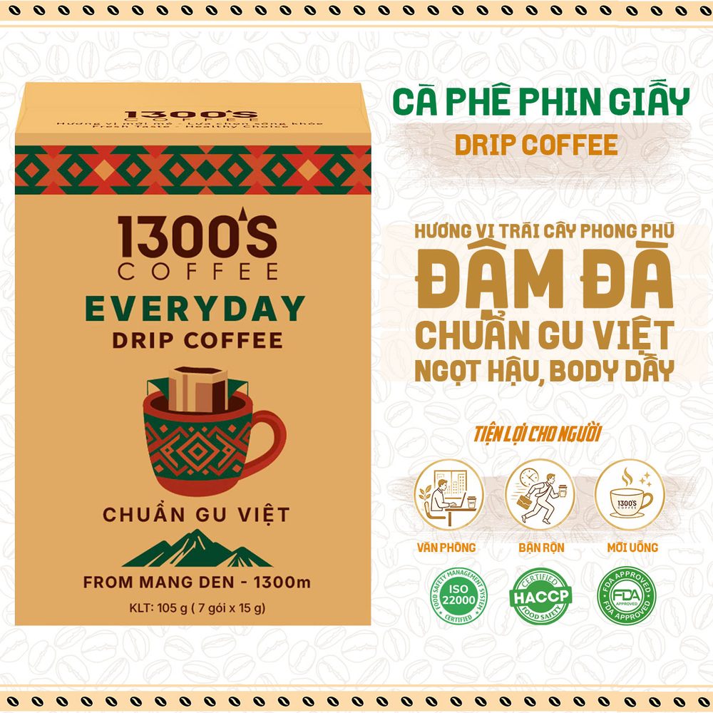 Cà phê phin giấy Everyday