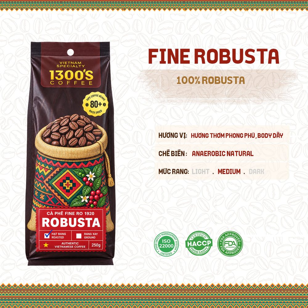 Cà phê Fine Ro 1920 Robusta